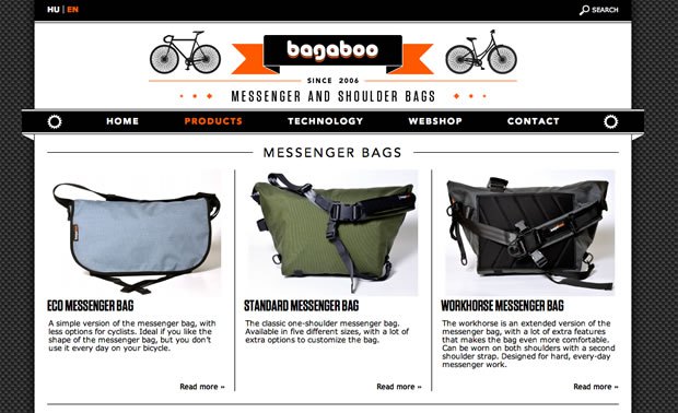 bagaboo（バガブー）のメッセンジャーバッグ